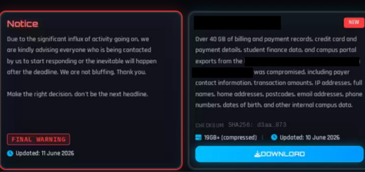 Oracle PeopleSoft zero-day, CVE-2026-35273 exploit, ShinyHunters data breach, university cyber attack
