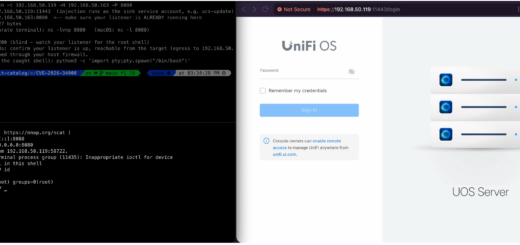 UniFi OS Server exploit