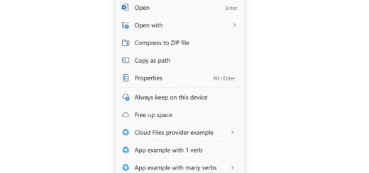 Windows 11 context menu