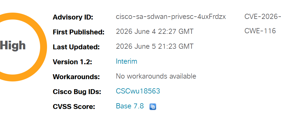 Cisco SD-WAN Manager exploit