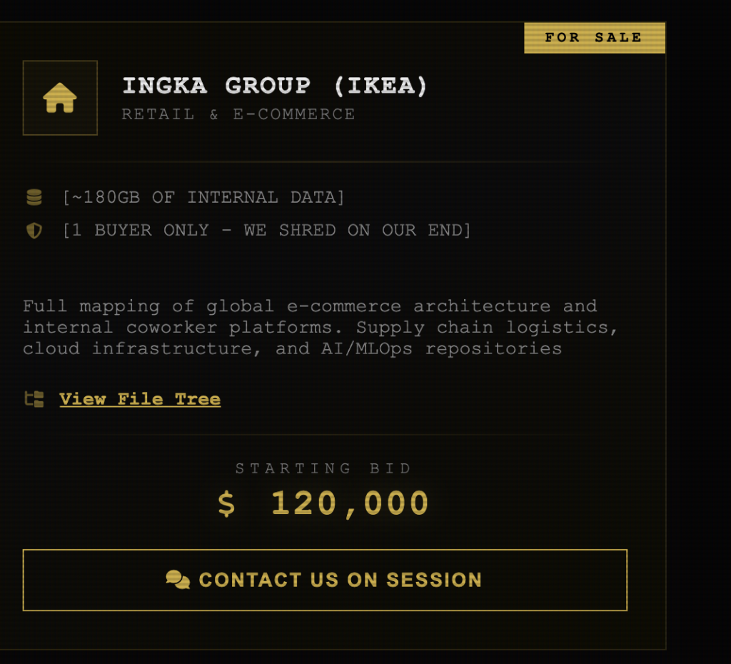 IKEA Lapsus Data Breach: Source Code Leaked?