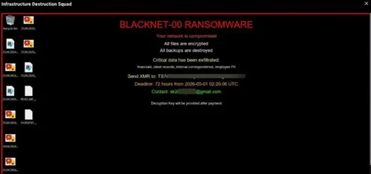 BLACKNET-00 ransomware analysis