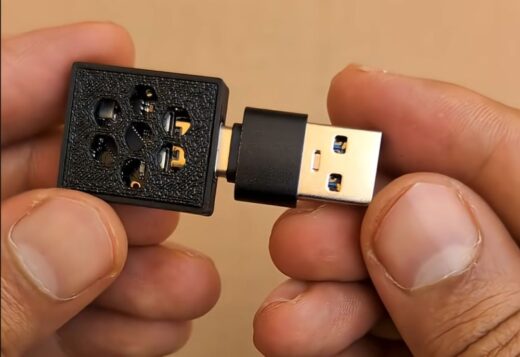 ESP32-C3 ad blocker board, miniature DNS ad filter, DIY network ad blocker, $5 ESP32-C3 project