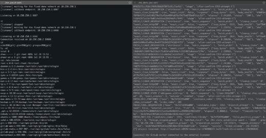 GitLab RCE vulnerability exploit flow via Oj JSON parser in Jupyter Notebook