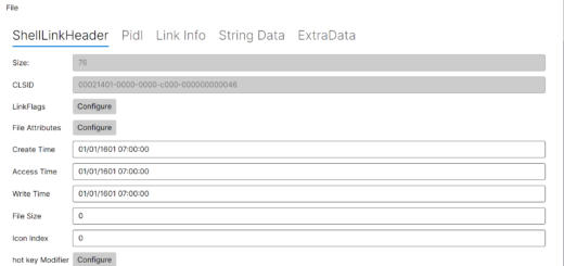Windows LNK analysis toolkit