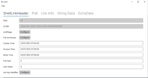 Windows LNK analysis toolkit