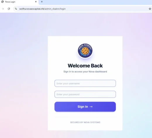 Threat actors utilizing NovaCookies phishing service to bypass multi-factor authentication