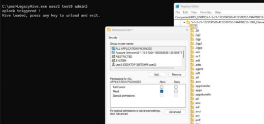 LegacyHive Windows privilege escalation vulnerability diagram, registry hive loading exploit