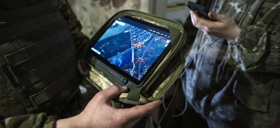 Concept art demonstrating security by obsolescence with older tech evading hackers
