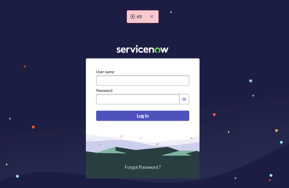 Cybersecurity alert interface highlighting three critical vulnerabilities in the ServiceNow AI Platform