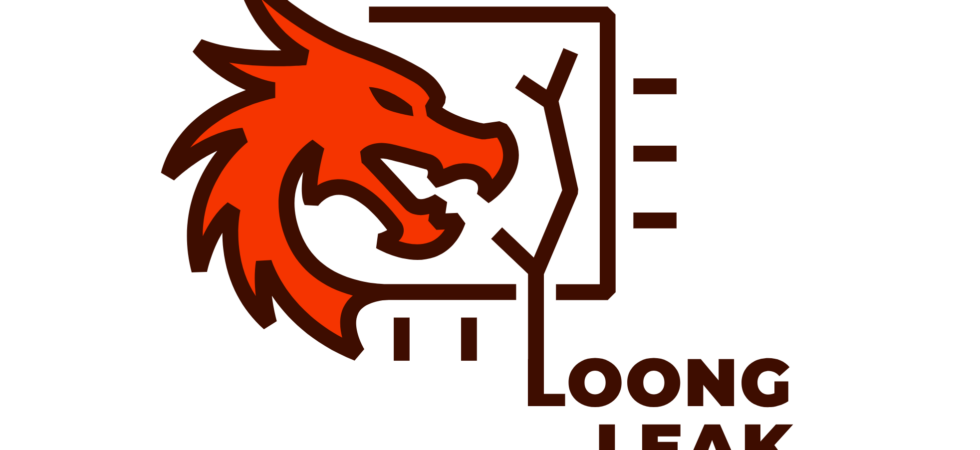 Loongson processor chip diagram showing L1 cache data leak, LoongLeak vulnerability exploiting LoongArch CPU