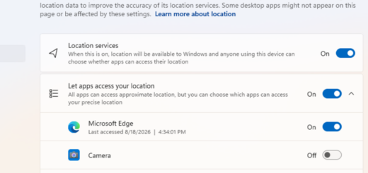 Windows 11 per-app permissions camera microphone location privacy settings
