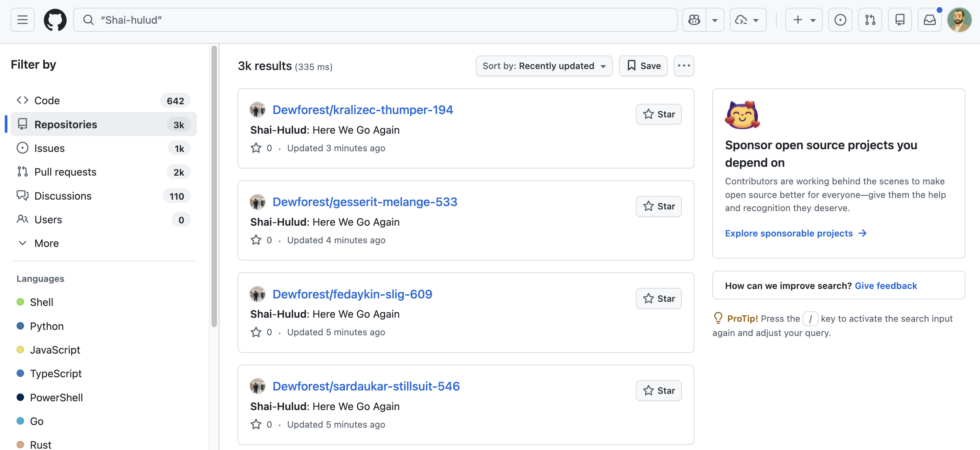 Shai-Hulud npm worm architecture and JavaScript supply chain attack payload