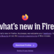 Firefox security shield logo protecting a web browser interface