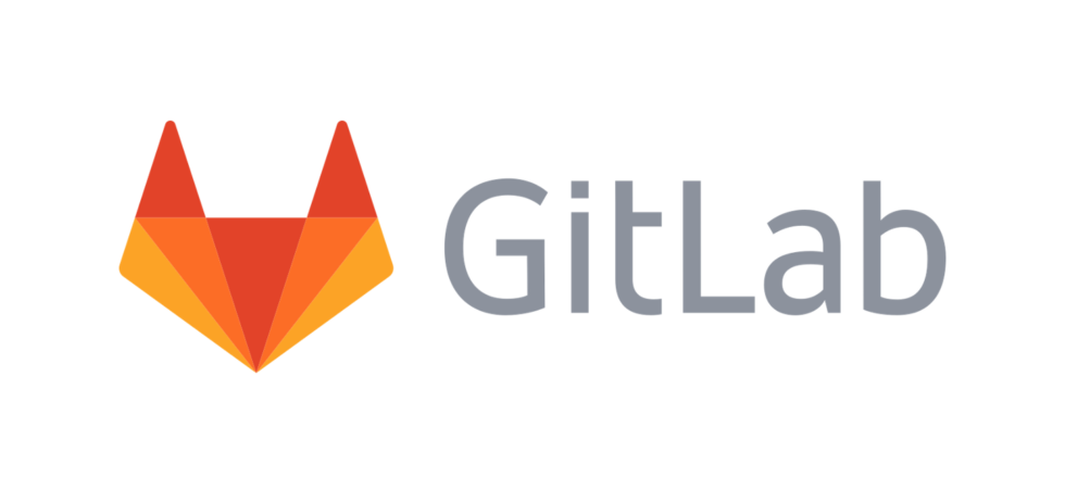 GitLab interface with a warning overlay indicating active vulnerability exploitation
