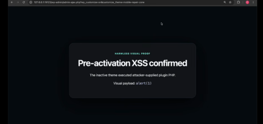 WordPress Click2Shell vulnerability chain forcing a theme install to reach remote code execution