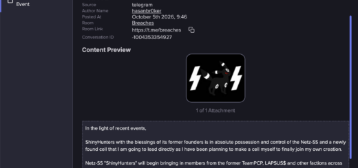 ShinyHunters hacker group cryptographic key compromise and impostor brand takeover